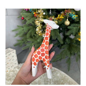 Figuras de Animales de Madera Natural, Juguetes Educativos Montessori para Niños en Edad Preescolar - Product Image 4