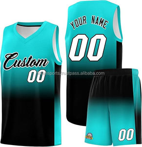 Conjunto de Uniforme de Baloncesto Personalizado para Hombre, Jersey Ligero y Transpirable con Estampado, Fabricante de Ropa Deportiva al por Mayor - Product Image 1
