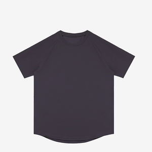 Camiseta Lisa para Hombre al por Mayor, Mezcla de Algodón Premium, Cuello Redondo, Manga Corta, Camiseta Básica de Moda para Uso Diario - Product Image 3