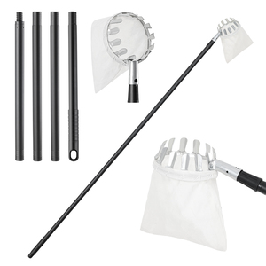 Raccogli Frutta con Manico in Ferro e Sacchetto di Raccolta in Tessuto, Attrezzo Leggero per la Raccolta in Frutteto - Product Image 2