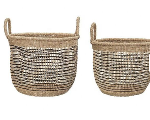 <b>Large</b> Jute Laundry Bag Waterproof Lining Eco Friendly Dirty Clothes Storage Bag - Product Image 3