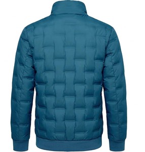 Veste matelassée unisexe à capuche avec fourrure, en polyamide, coupe-vent, imperméable, écologique, fermeture éclair sur le devant, manteau d'hiver pour homme - Product Image 2