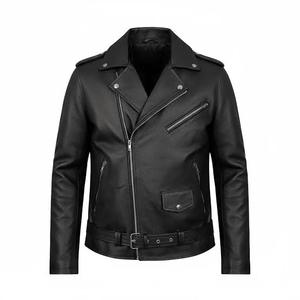 Veste en jean et cuir unisexe de haute qualité personnalisable, 100% coton, style décontracté pour l'hiver, avec logo brodé, capuche intégrée - Product Image 4