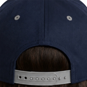 Unisex Snapback Cap Premium Adjustable Breathable Stylish Street Style Canvas Adjustable <b>Hat</b> Gray <b>Navy</b> Blue Letter Print Canvas - Product Image 6
