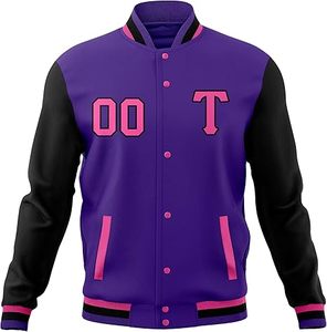 Chaqueta de Invierno Cálida y Cómoda para Hombre, Estilo Letterman, Cuello Alto, Logotipo Frontal, Resistente al Viento, Alta Calidad, Ecológica, Precio Razonable - Product Image 4