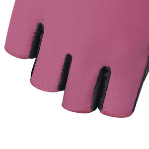 Gants de cyclisme de course respirants personnalisés de haute qualité à demi-doigts avec sangle de poignet réglable, faible MOQ - Product Image 6