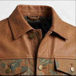 Veste de moto en cuir véritable pour homme de qualité supérieure, nouvelle arrivée, vestes de moto d'hiver, protections amovibles, personnalisables - Product Image 4