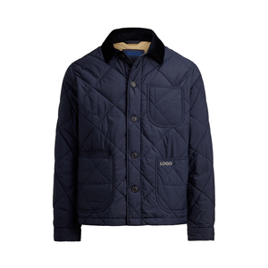 Premium Quilted <b>Utility</b> <b>Jacket</b> <b>Men</b> Heritage Field OEM Custom Americana Workwear Outdoor Outerwear Fashion - Product Image 1