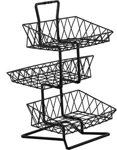 Cestas de Frutas de Metal Iónico de Diseño Lujoso y Ecológico, Multifuncionales para Hogares Familiares con Consumo Frente de Frutas - Product Image 5