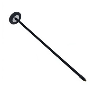 Marteau de réflexes neurologiques noir, 14 pouces de long, manche en plastique, outil de percussion diagnostique, examen médical des réflexes tendineux - Product Image 5
