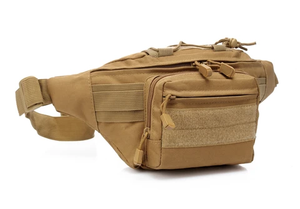 Sac banane noir unisexe pour la taille et la poitrine, sac de voyage - Product Image 4