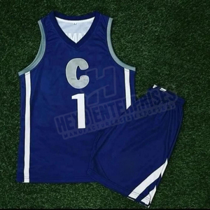 Uniforme de basketball imprimé léger et confortable avec positionnement du logo personnalisé, manches courtes, faible MOQ, tailles personnalisées, fabriqué au Pakistan - Product Image 6