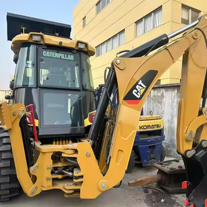 รถตักล้อยางมือสองคุณภาพสูง CAT 420 รุ่น Caterpillar 420F 420E พร้อมหัวตักด้านหน้าและเครื่องยนต์ยี่ห้อ ASV ราคาถูก - Product Image 1