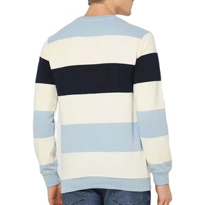 Custom Regular Fit Digital Printing <b>Plain</b> Dyed Casual Wear Men's <b>Sweatshirt</b> Spring Breathable Eco-Friendly Polyester/Cotton - Product Image 2