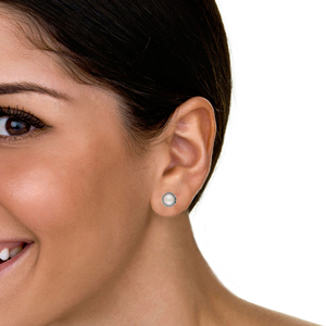 Pendientes de Plata de Ley 925 con Perlas y Flores, Joyería Fina de Moda al por Mayor, para Mujeres y Niñas, Uso Diario, Regalo - Product Image 6