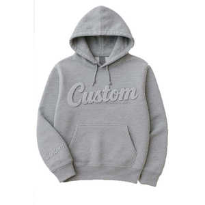 Sudadera Extra Grande Estilo Urbano para Hombre y Mujer, 100% Mezcla de Algodón, con Relieve, para la Temporada de Invierno - Product Image 1