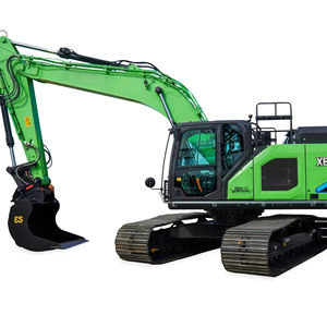 Excavadora Amarilla Usada de 3000 kg, Duradera, con Cabina de Seguridad Cerrada y Brazo de Alto Alcance para Excavación Industrial - Product Image 1