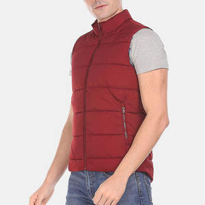 Chaleco Acolchado Sin Mangas para Hombre, de Alta Calidad, con Logotipo de Goma, Chaqueta Acolchada Sin Mangas para Hombre - Product Image 4
