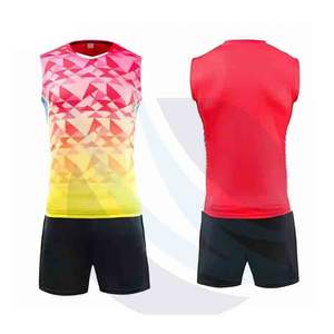 Uniforme d'équipe de volley-ball pour hommes de qualité supérieure, nouveau style, design personnalisé, vêtements de sport, maillot de volley-ball design - Product Image 3