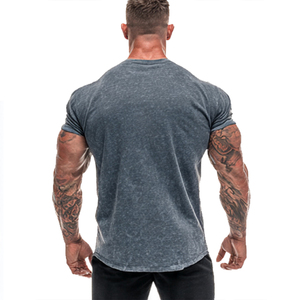 Bodybuilder Muscle Fit T Shirt Men Workout Fitness Wear Tee Shirts Men's Short Sleeve Gym <b>Trainer</b> T Shirts Mens - Product Image 2