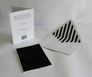 Elegant Greeting <b>Cards</b> For Different Occasions Made Of Recycled Cotton Handmade Paper Screen Printed On The <b>Card</b> & Envelops - Product Image 2