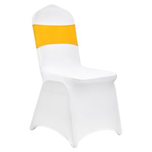 Coprisedie universali elasticizzati in spandex, fasce per sedie da matrimonio, fodere protettive rimovibili e lavabili - Product Image 1