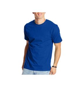 Alta calidad al por mayor 100% algodón sensación poliéster camisetas sublimación camisetas liso personalizado ajustado de gran tamaño en blanco camiseta - Product Image 1