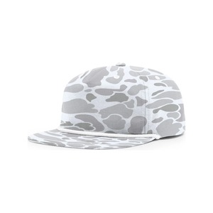 Camouflage <b>Camo</b> Snapback <b>Cap</b> Flat Brim Baseball Hat Adjustable Outdoor Streetwear Fashion Custom Logo Headwear - Product Image 4