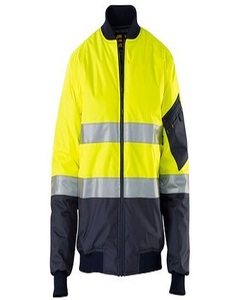 Gilet de sécurité réfléchissant haute visibilité respirant et coupe-vent en nylon pour le travail, la construction, la circulation et les activités de plein air – Vente en gros - Product Image 1