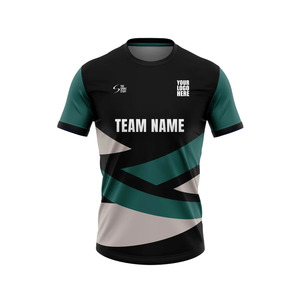 Customizable Unisex Soccer Jersey <b>Black</b> Green Gray Heat-Transfer Printed Crew <b>Neck</b> Short Sleeve 100% Polyester Athletic Fit - Product Image 1
