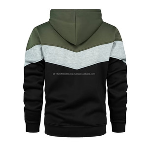 Sudadera Corta con Capucha Personalizada con Letras Estampadas, Estilo Urbano, Algodón Liso, Felpa Francesa, Bolsillos Laterales, Térmica, para Hombre - Product Image 5