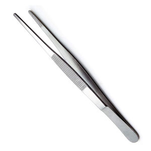 Pince chirurgicale de précision premium de 6 pouces, pince à tissus à embout dentelé de 2 cm, en acier inoxydable, pour usage médical - Product Image 4