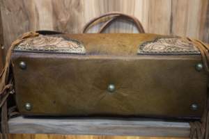 Bolso de cuero de vaca con pelo, estilo vintage, hecho a mano, tallado, para mujer, bandolera, superventas - Product Image 4