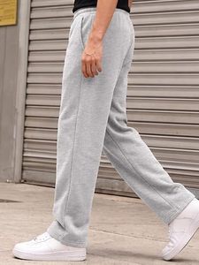 MOMENTUM <b>Men's</b> Brown Canvas <b>Nylon</b>/Cotton Quick Dry Sweatpants Elastic Waist Drawstring Casual <b>Joggers</b> Side Pockets Lightweight - Product Image 3