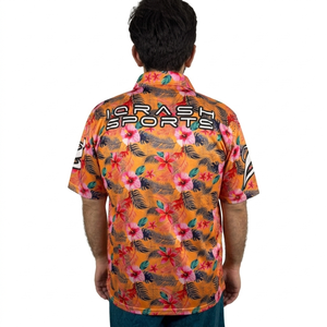 Camisetas de playa transpirables para hombre, sublimadas, personalizadas con estampado por sublimación. - Product Image 5