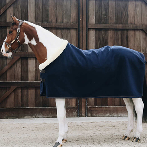 Hot Sale Customizable Winter Horse <b>Rugs</b> Breathable Blanket Polar Fleece Horse <b>Rug</b> Wool Mesh and Fleece Fillings for Horses - Product Image 3