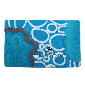Alfombra de Baño de Lujo en Oferta, Garantía de Calidad, 100% Algodón, Alfombra de Piso Duradera, Hecha a Máquina, Ecológica, Floral ITHL - Product Image 5