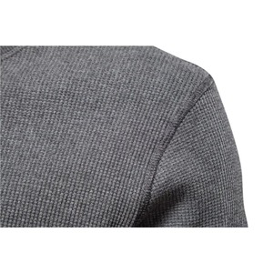 Sweat-shirt pour homme, vêtements de sport, vêtements de fitness, tricot à manches longues, col rond, pull décontracté - Product Image 4