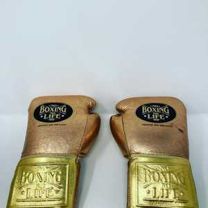 Gants de boxe originaux No Boxing No Life, fermeture auto-agrippante, rembourrage en cuir de vachette, doigts entièrement couverts, évacuation de l'humidité, RL-BG-225 - Product Image 2