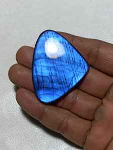 Cabochon de labradorite de haute qualité, taille personnalisée, ovale, poli, brillant, cabochon naturel, pierre précieuse de haute qualité - Product Image 5