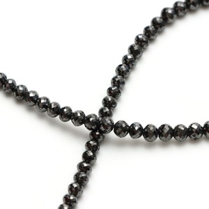 Cuentas Redondas Facetadas de Diamante Natural de 3-4.5mm, Cuentas de Piedras Preciosas Sueltas para la Fabricación de Joyería al por Mayor - Product Image 3
