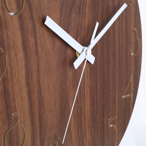 12 Inch Wooden Wall <b>Clock</b> Silent Design Fashion Round Wall <b>Clock</b> for <b>Living</b> <b>Room</b> and Bedroom - Product Image 6