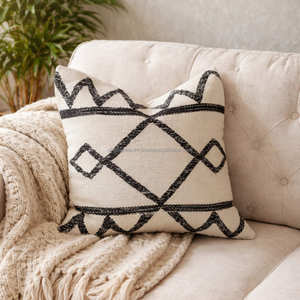 Funda de Cojín Kilim Vintage Colorida con Patrón de Diamantes del Suroeste para Sofá, Decoración de Estilo Bohemio y Global - Product Image 5