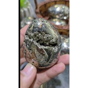 หินอัญมณีดรูซี่เพอริวไข่อาเกตฮวงจุ้ยงานฝีมือคริสตัลของตกแต่งบ้านรูปแกะสลักอินเดียสำหรับตกแต่งงานแต่งงาน - Product Image 3