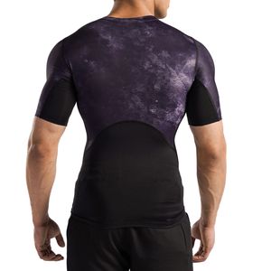 Camiseta Deportiva de Compresión Transpirable Estampada para Hombre, OEM ODM, Personalizada, al por Mayor, de Manga Larga, para Gimnasio, Fitness, Deportes, Running, Entrenamiento - Product Image 4