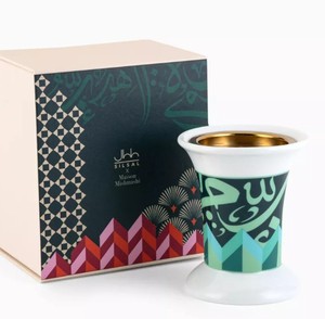 Luxury Arabic Calligraphy <b>Bakhoor</b> Burner Mabkhara Resin <b>Oud</b> Incense Burner Islamic Home Decor - Product Image 2
