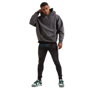 <b>Mens</b> Hoodies Oversized Custom High Quality 100 Cotton Fleece <b>Mens</b> Sweatshirts 500gsm Plus Size Oversized Heavyweight Hoodies <b>Men</b> - Product Image 3