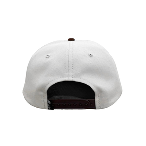 Custom Two Tone Cotton Snapback 5-Panel <b>Flat</b> Brim Logo Embroidery Multi Color Plastic Closure for Men Women Casual Wear - Product Image 5
