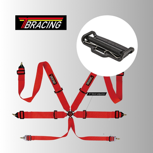 Composants de ceinture de sécurité de course en acier AD02 de qualité sport automobile, réglables, 3 pouces, homologués FIA, OEM, ODM, logo personnalisé - Product Image 2