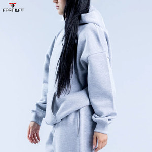 Sweat-shirt à capuche oversize pour femme, streetwear décontracté en coton - Product Image 6